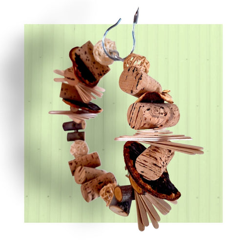 Kebab skewer with basket - Large